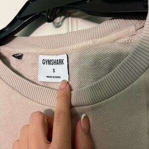 Gymshark Beige Sweatshirt